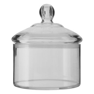 Gozo Transparent Round Jar 800 Ml