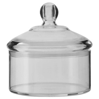 Gozo Transparent Round Jar 600 Ml