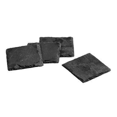 Set Of Four Slate Square Coasters - image 1