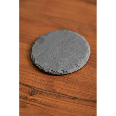 Set Of Four Slate Round Coasters