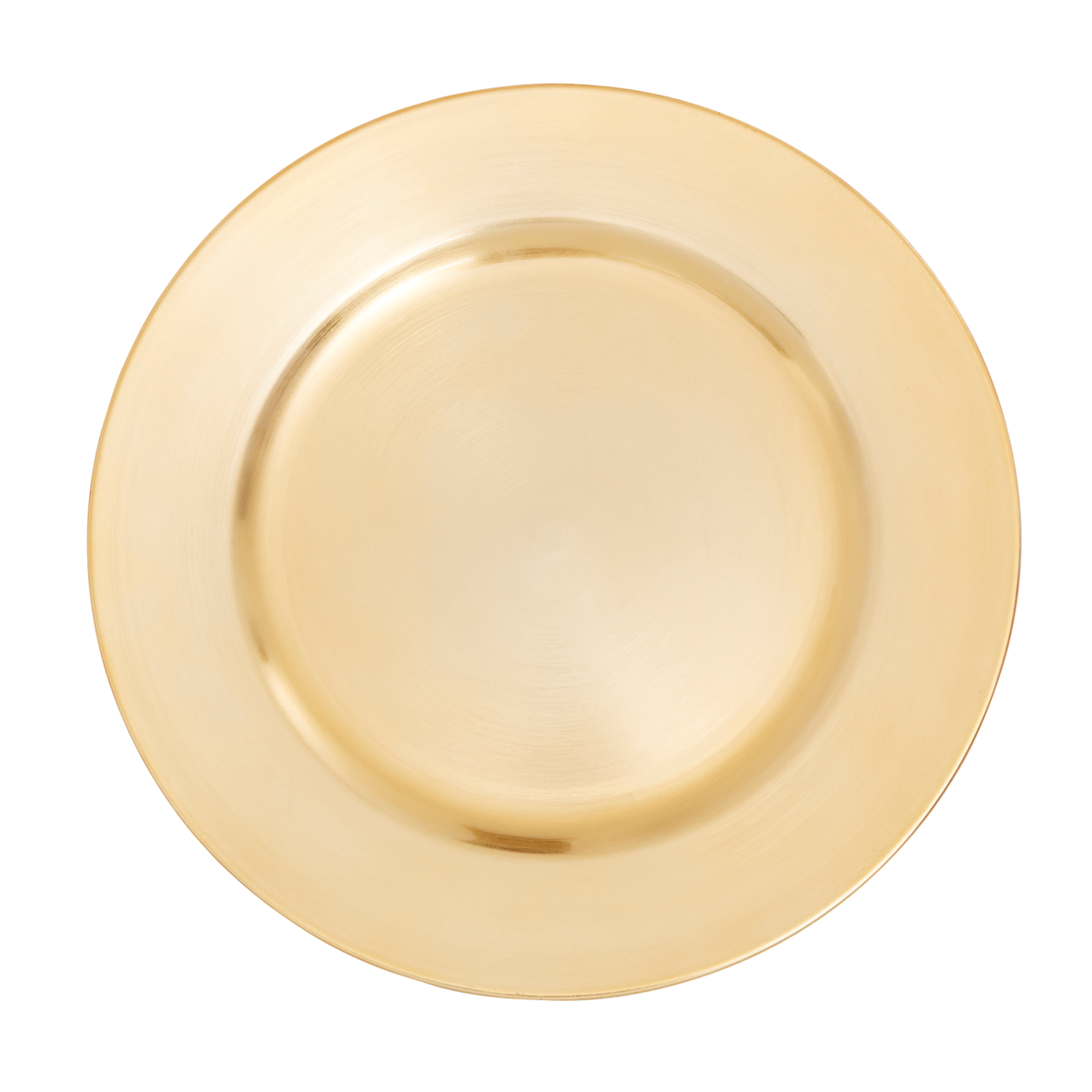 Dia Flat Gold Charger Plate