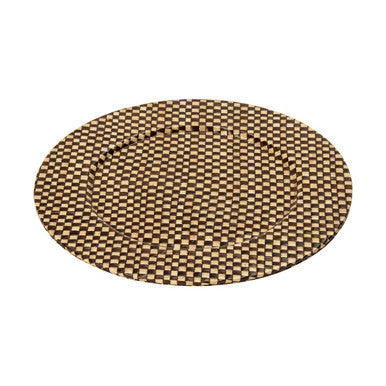 Pandanus Black And Natural Charger Plate - image 1