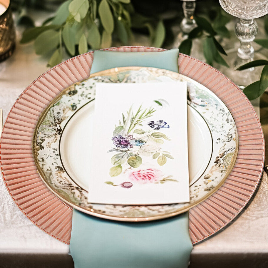 Redbud Rose Gold Charger Plate - image 2