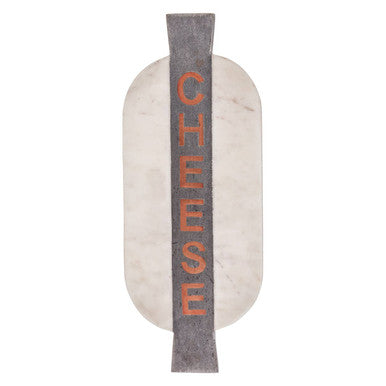 Monzaro White and Grey Marble Cheeseboard - image 3