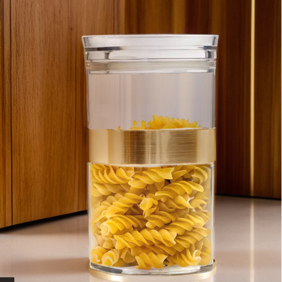 Gozo Square Storage Jar 1200Ml - image 2