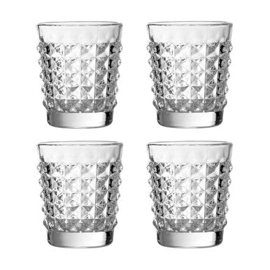 Set Of Four Pyramid Tumblers