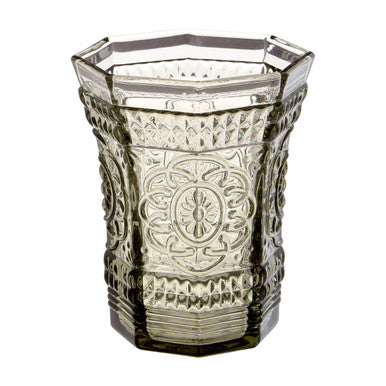 Baroque Smoked Glass Tumbler - image 3