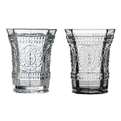 Baroque Smoked Glass Tumbler - image 4