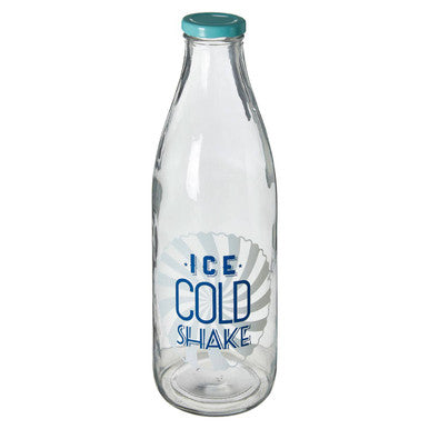 Dayla Glass Milk Bottle With Screw Cap