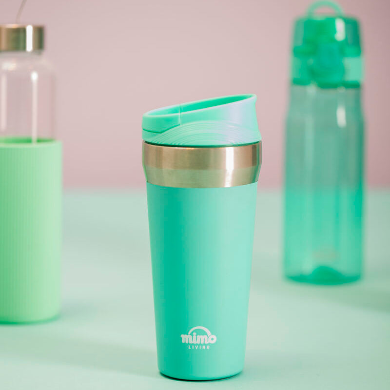 Mimo Turquoise 380Ml Travel Mug - image 2