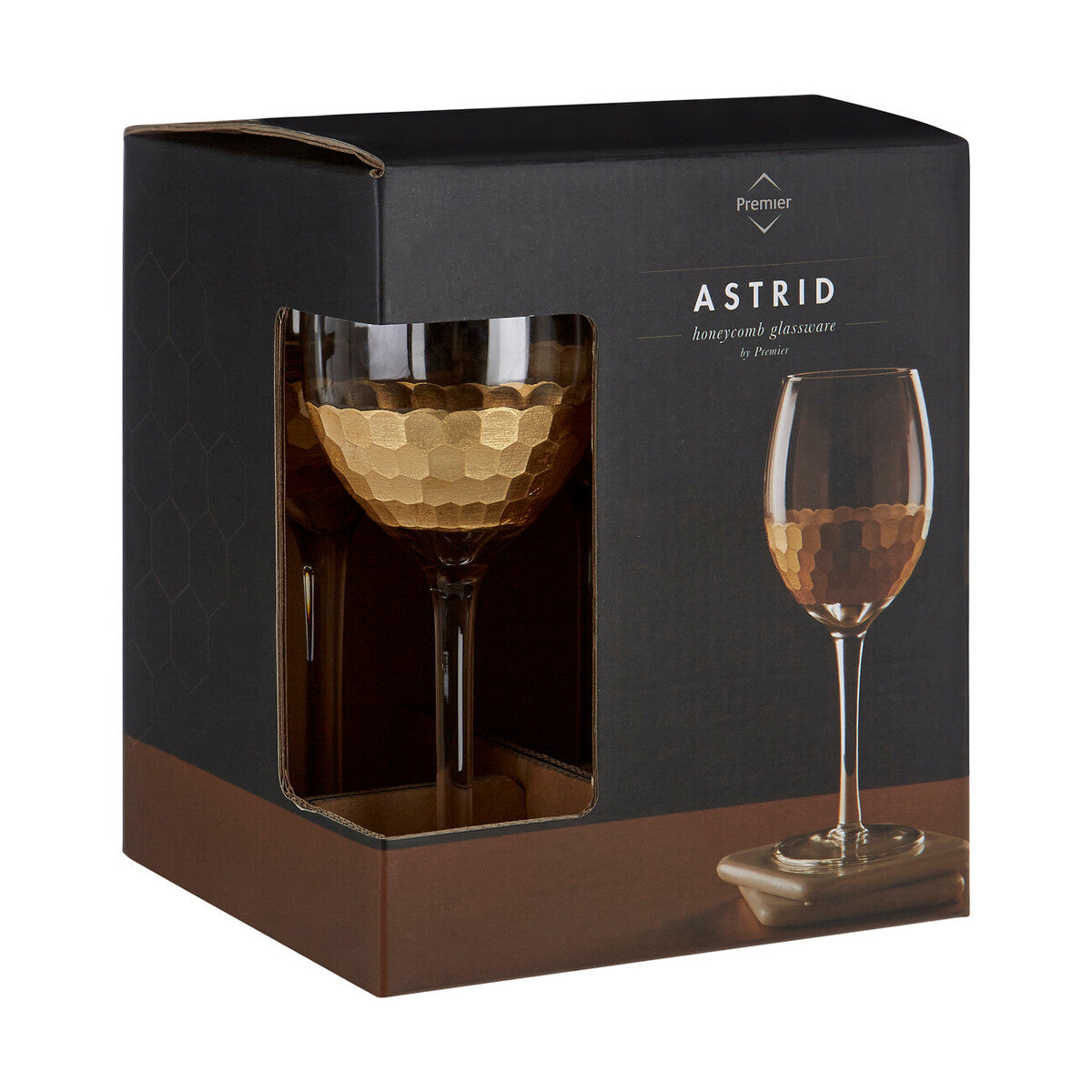 Set Of Four Astrid Small Wine Glasses