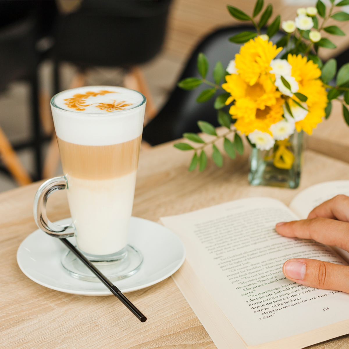 Euri Latte Glasses Set Of 4