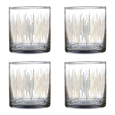 Jazz Glass Tumblers Set Of 4 - image 1