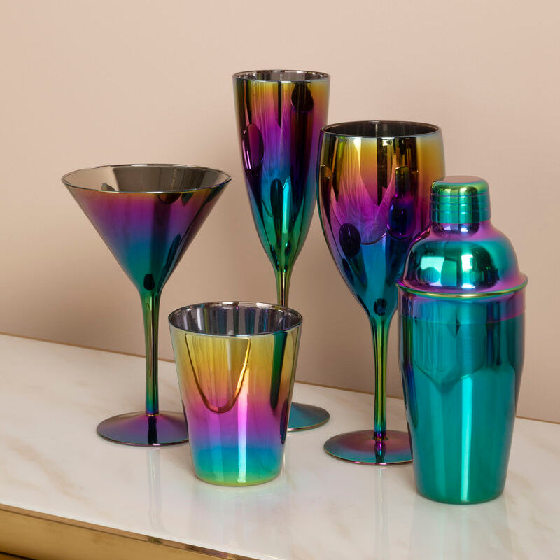 Aurora Set Of 4 Hi Ball Glasses