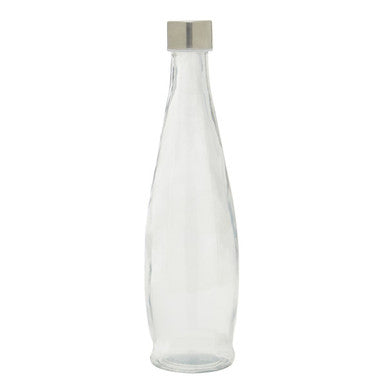 Dayla Clear Glass 1000Ml Bottle With Metal Lid