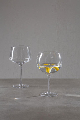 Mila Set Of 2 Clear Gin Glasses