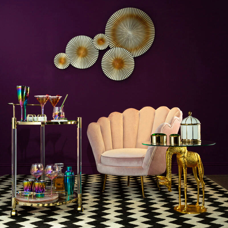 Mimo Set Of 4 Oil Slick Drinking Straws