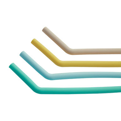 Mimo Set Of 4 Silicone Straws