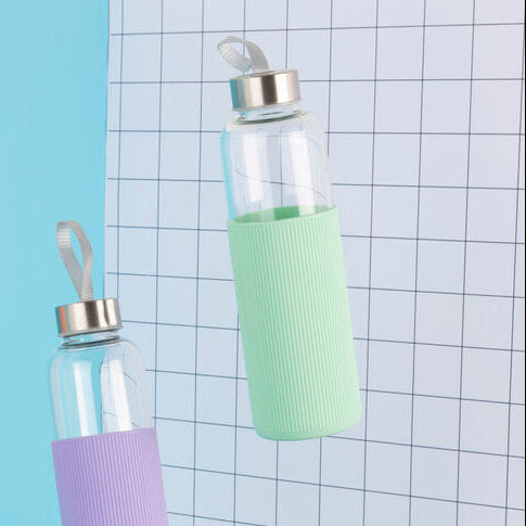 Mimo Glass Bottle With Mint Silicone Sleeve - image 2
