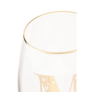 Claro Letter M Curved Tumbler