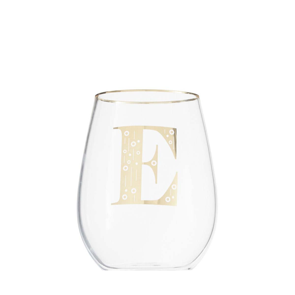 Claro Letter E Curved Tumbler