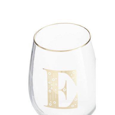 Claro Letter E Curved Tumbler