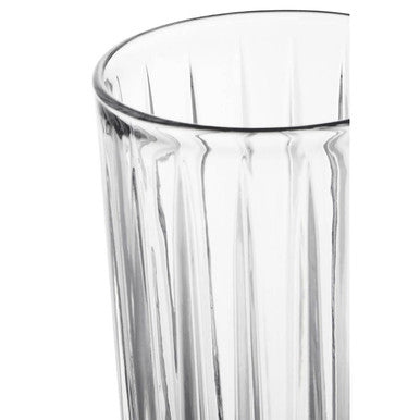 Set Of Four Beaufort Crystal Large Hi Ball Glasses