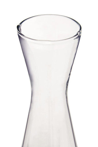 Ambra Clear Glass Carafe.