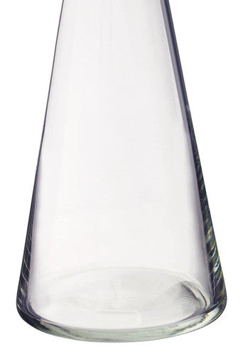 Ambra Clear Glass Carafe.