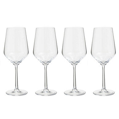 Ada Set Of 4 Crystal Wine Glasses