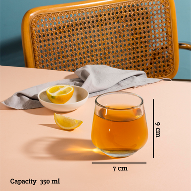 Ada Set Of 4 Crystal Large Tumblers