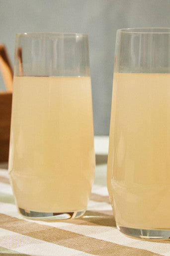 Ada Set Of 4 Crystal High Ball Glasses