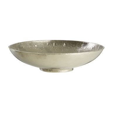 Hampstead Medium Nickel Finish Bowl