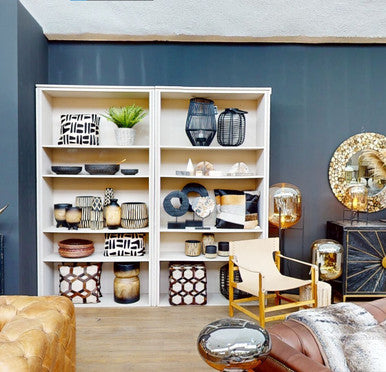 Fidel Large Rustic Mango Wood Sculpture On Stand