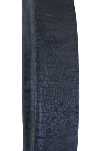 Fidel Large Rustic Mango Wood Sculpture On Stand