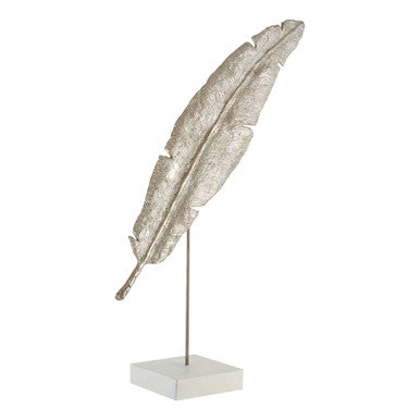 Faber Feather On Stand Sculpture