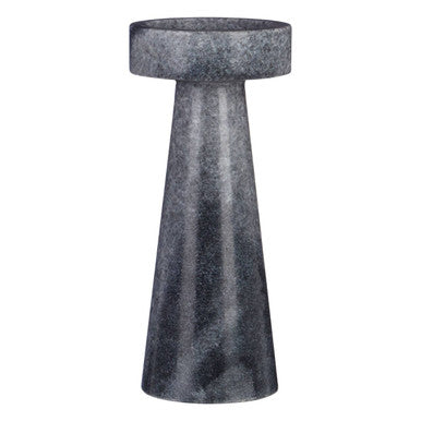 Kira Small Grey Marble Candle Holder