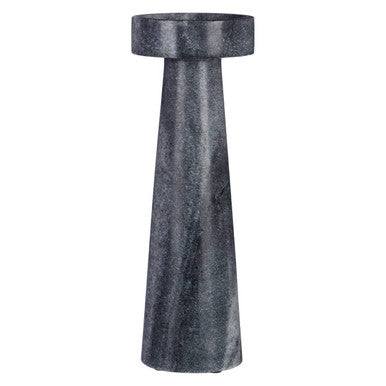 Kira Large Grey Marble Candle Holder
