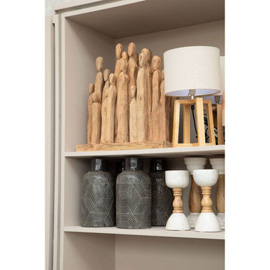 Sena Candle Holder With Decorative Stem - image 3