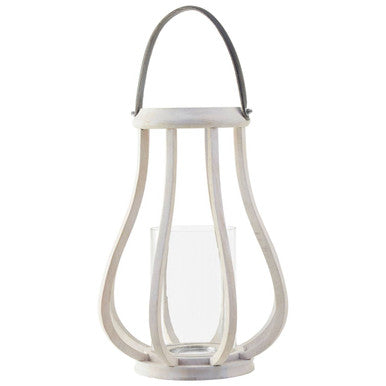 Jain Curved Wood Lantern - image 1