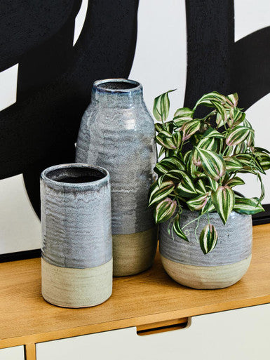 Caldera Large Grey Vase