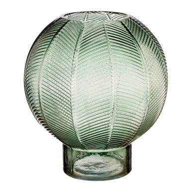 Complements Fern Green Large Glass Vase
