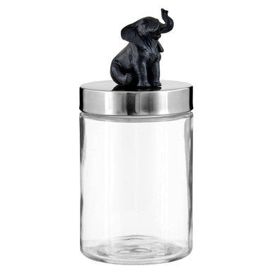 Boho Elephant Jar - image 1