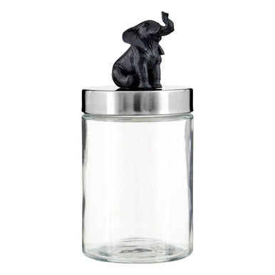 Boho Elephant Jar