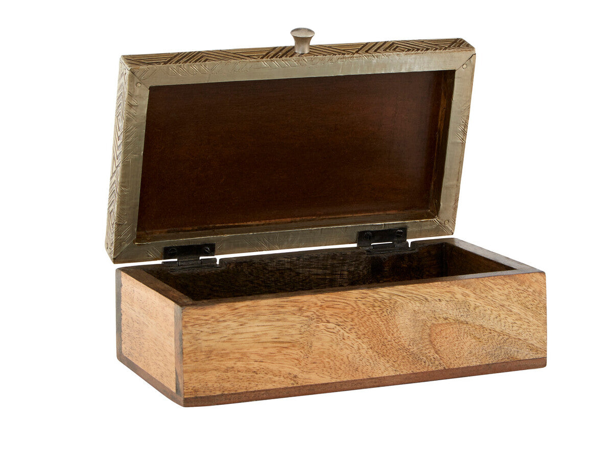 Bowerbird Tribal Small Trinket Box