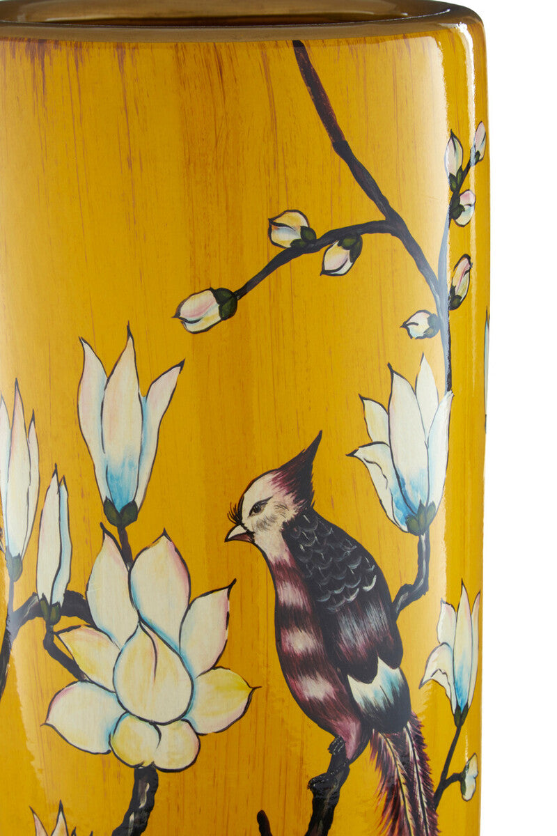 Tropical Ochre Ceramic Umbrella Stand - Image 3