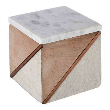 Bowerbird Cowhide Small Trinket Box