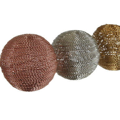 Hege Set of 3 Small Decorative Balls