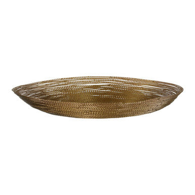 Hege Brass Twisted Wire Decorative Plate