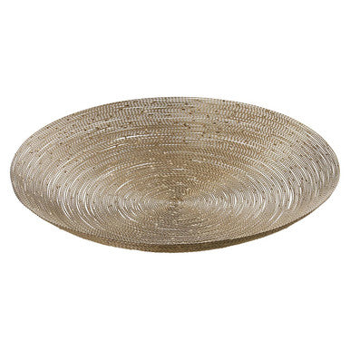 Hege Nickel Twisted Wire Decorative Plate